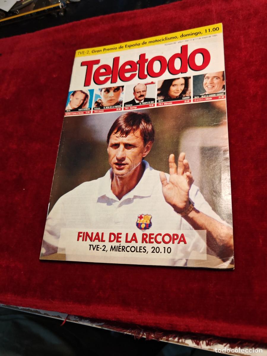 Colecionismo de Revistas e Jornais: Revista teletodo a&ntilde;o 1991
