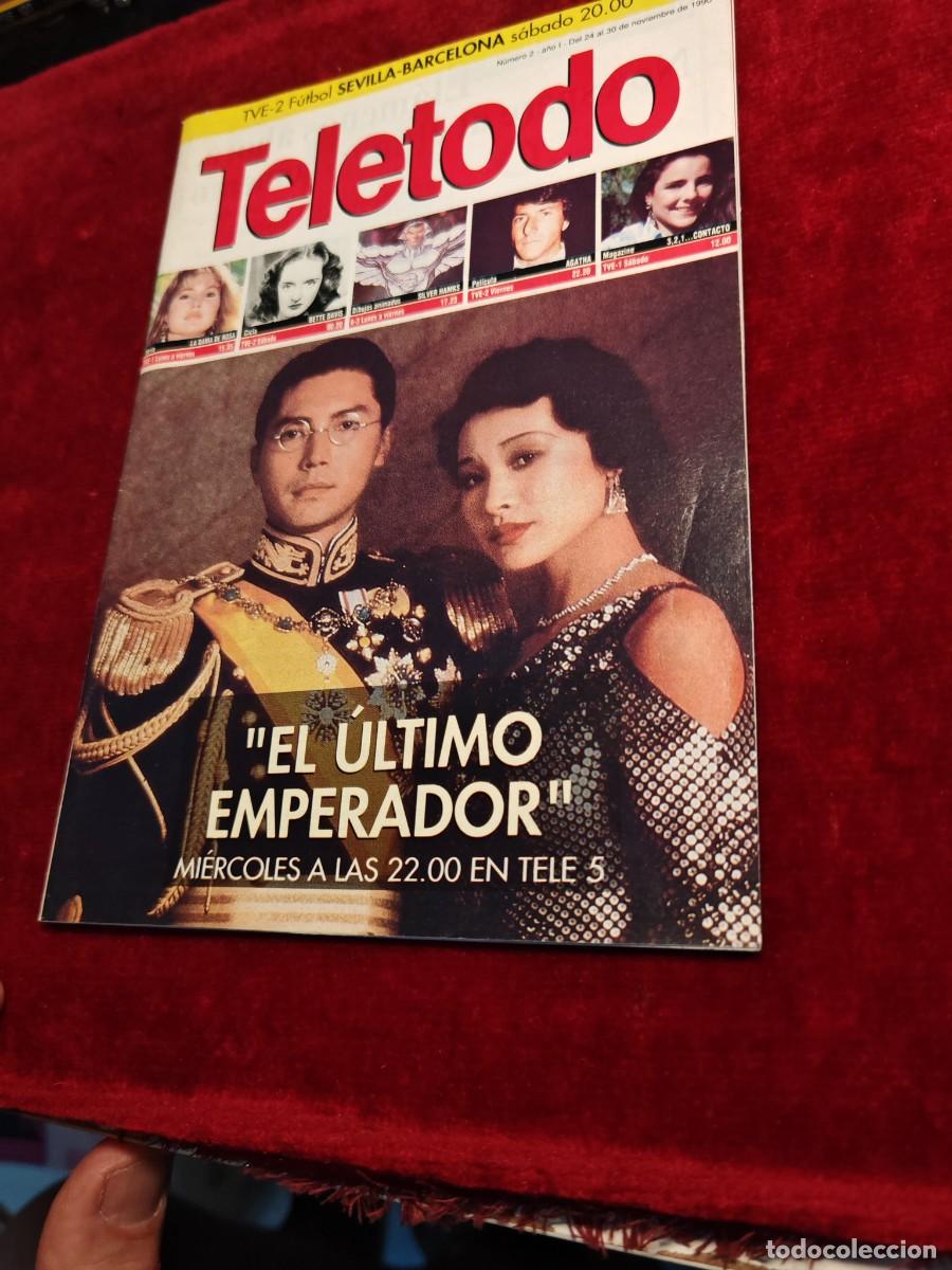 Coleccionismo de Revistas y Peri&oacute;dicos: Revista teletodo a&ntilde;o 1991