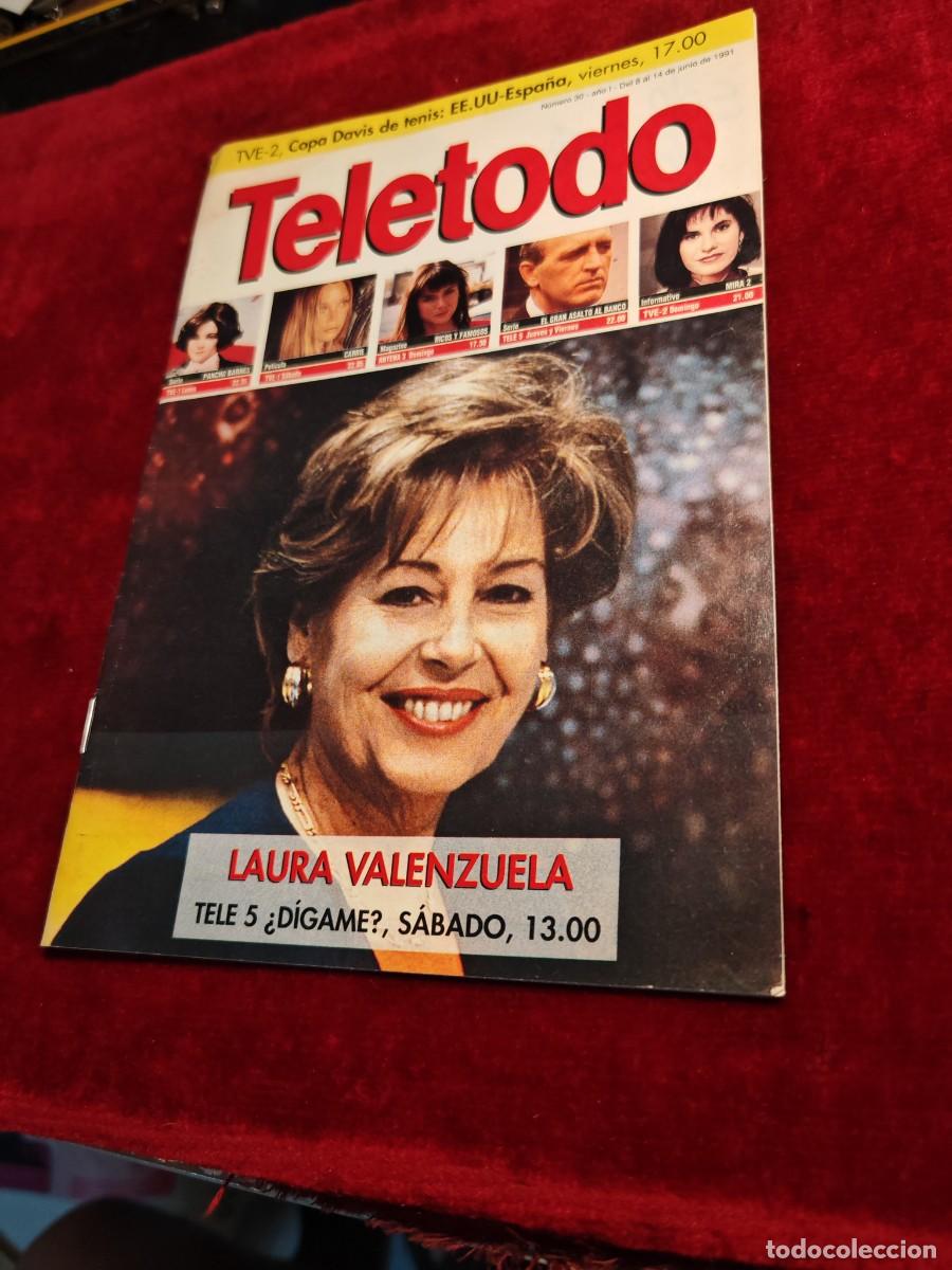 Coleccionismo de Revistas y Peri&oacute;dicos: Revista teletodo a&ntilde;o 1991