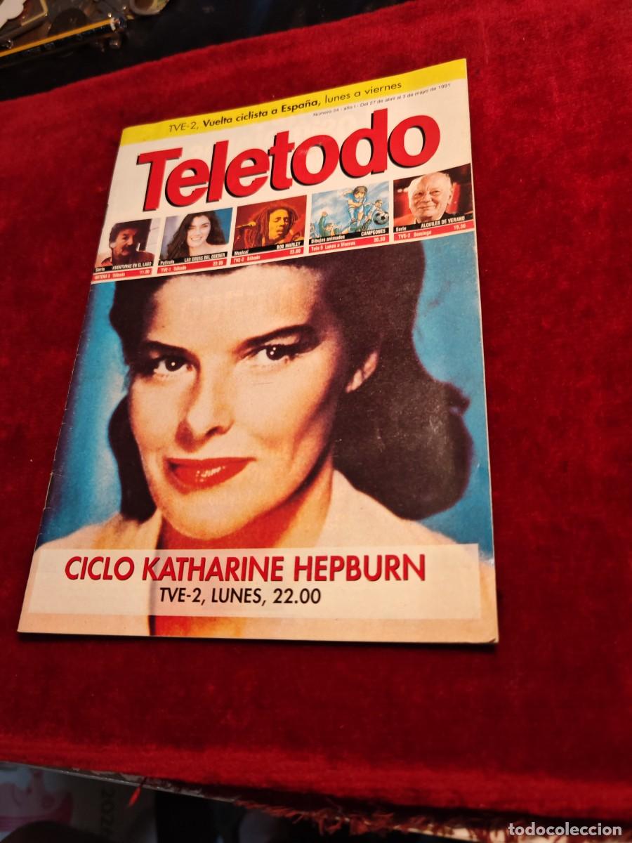 Coleccionismo de Revistas y Peri&oacute;dicos: Revista teletodo a&ntilde;o 1991