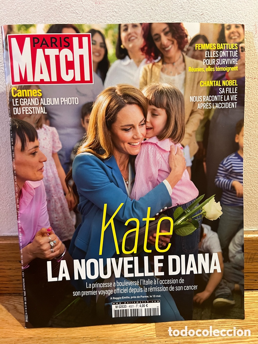 Colecionismo de Revistas e Jornais: Paris match n&uacute;mero 4021