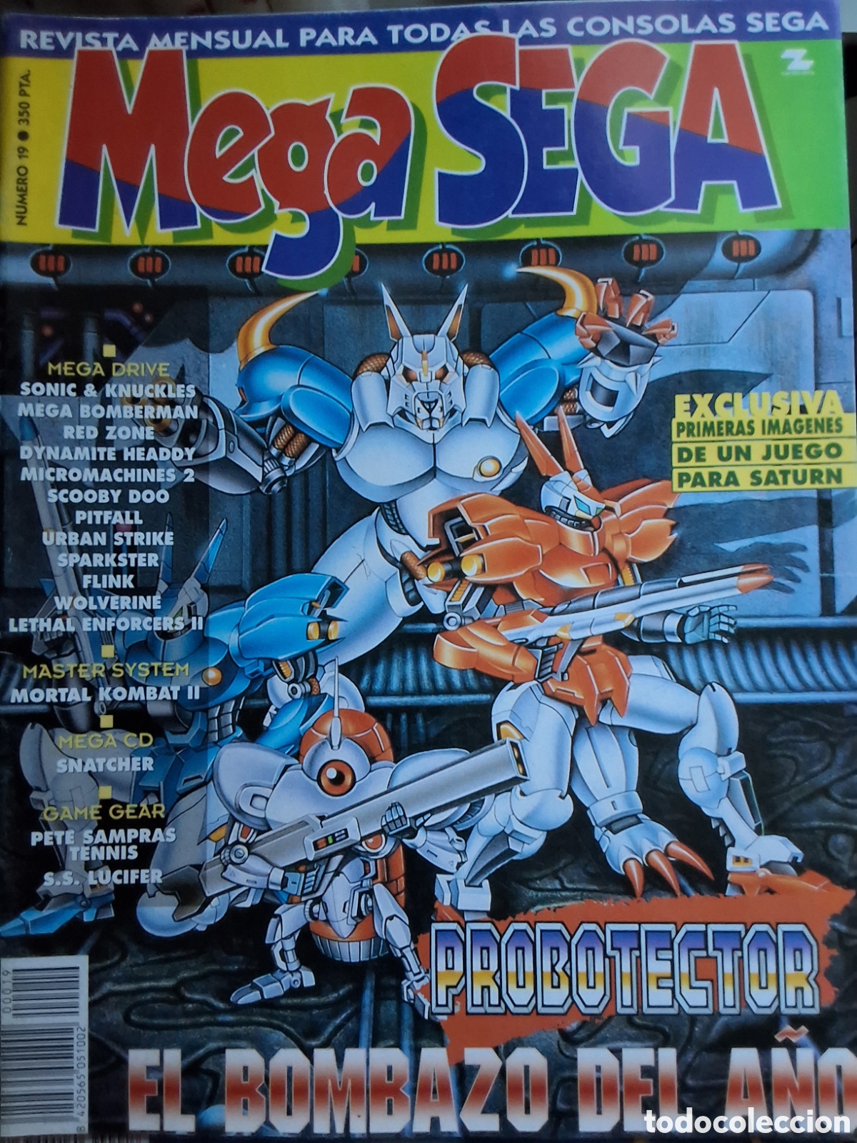 Colecionismo de Revistas e Jornais: Mega sega revista consolas n&uacute;mero 19