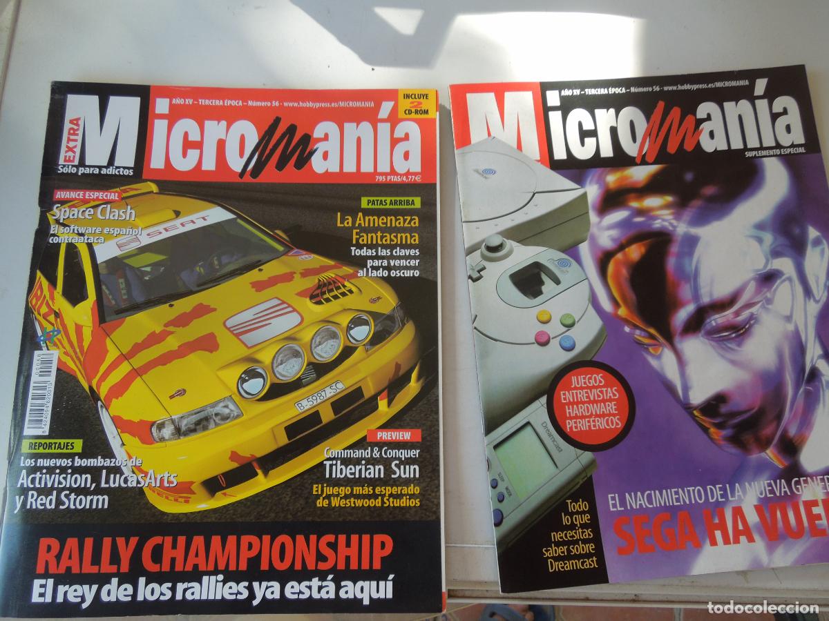 Coleccionismo de Revistas y Peri&oacute;dicos: MICROMANIA REVISTA N&ordm; 56 -III EPOCA-09-1999- RALLY CHAMPIONSHIP + SUPLEMENTO , EL REY DE LOS RALLIES