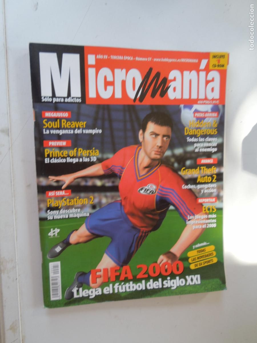 Coleccionismo de Revistas y Peri&oacute;dicos: MICROMANIA REVISTA N&ordm; 57 -III EPOCA - 10-1999- FIFA 2000 LLEGA EL FUTBOL DEL SIGLO XXI