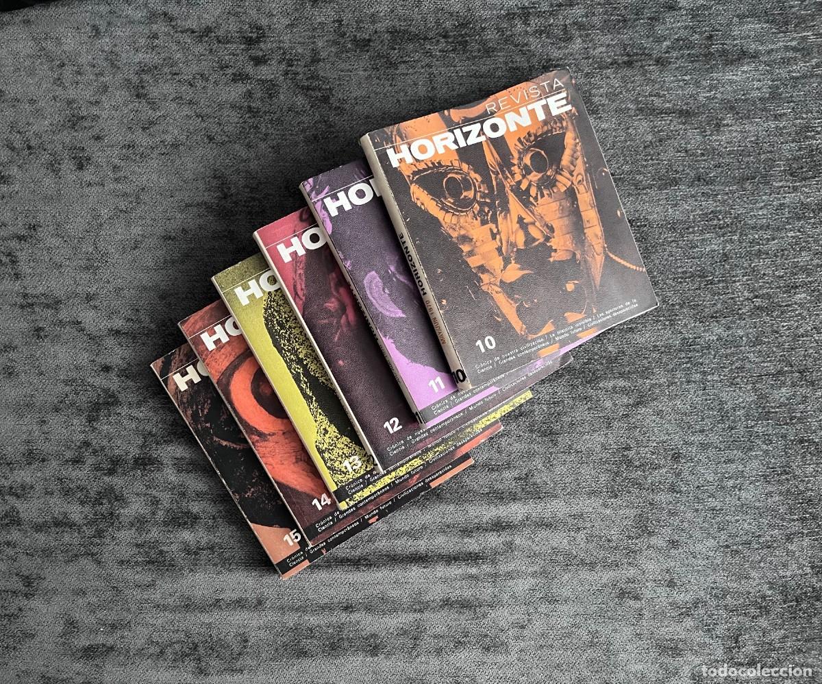 Coleccionismo de Revistas y Peri&oacute;dicos: Revista Horizonte - Lote 6 n&uacute;meros (10-15)