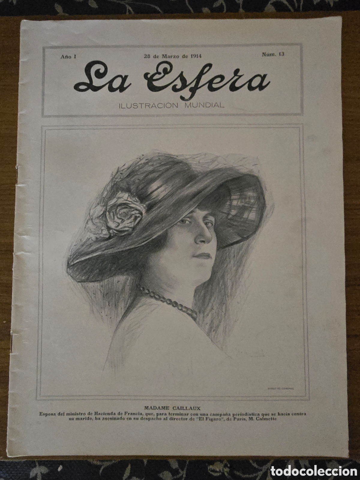 Coleccionismo de Revistas y Peri&oacute;dicos: LA ESFERA,NUMERO 13,A&Ntilde;O 1914,