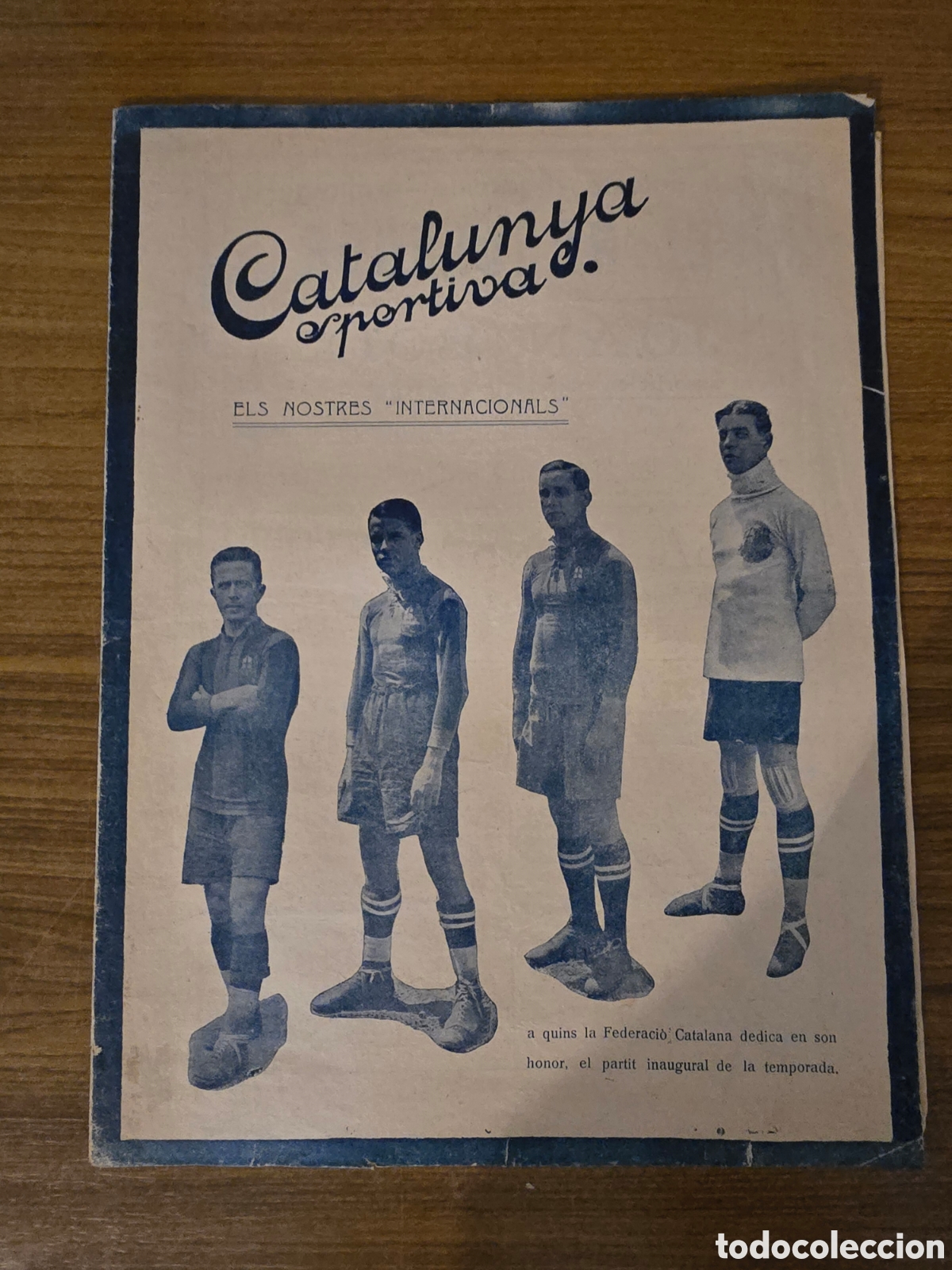 Sammeln von Zeitschriften und Zeitungen: CATALUNYA SPORTIVA,NUMERO 198, A&Ntilde;O 1920(BARCELONA)