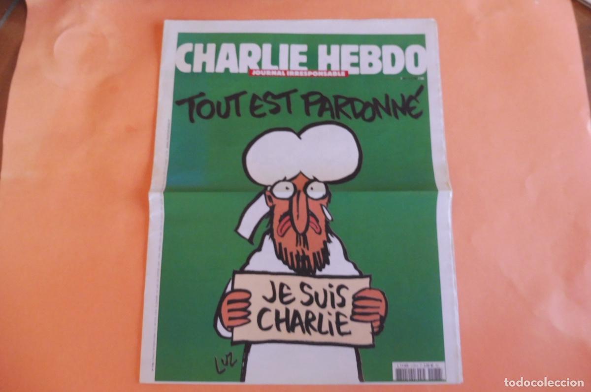 Coleccionismo de Revistas y Peri&oacute;dicos: REVISTA CHARLIE HEBDO - nUm. 1178.TOUT EST PARDONNE
