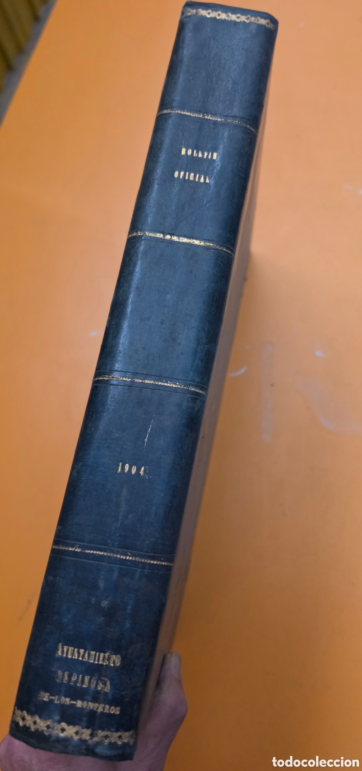 Colecionismo de Revistas e Jornais: BOLETIN OFICIAL DE LA PROVINCIA DE BURGOS. A&Ntilde;O 1904 COMPLETO. 1 TOMO.