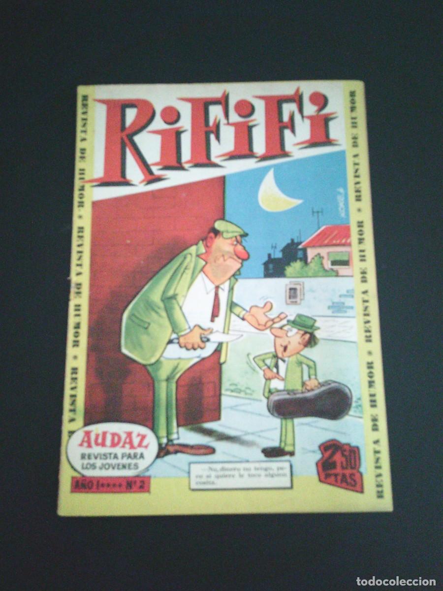 Collection Magazines and Newspapers: RIFIFI - A&Ntilde;O I - NUMERO 2 - AUDAZ - REVISTA DE HUMOR - HISPANOAMERICANA 1961 - -CJ 241