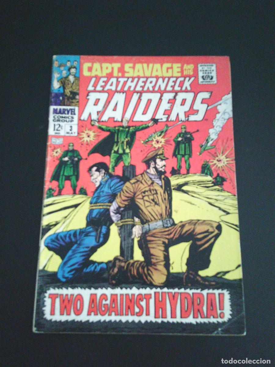 Coleccionismo de Revistas y Peri&oacute;dicos: CAPT. SAVAGE AND HIS LEATHERNECK RAIDERS - NUMERO 3 - MARVEL COMICS - BUEN ESTADO -CJ 241
