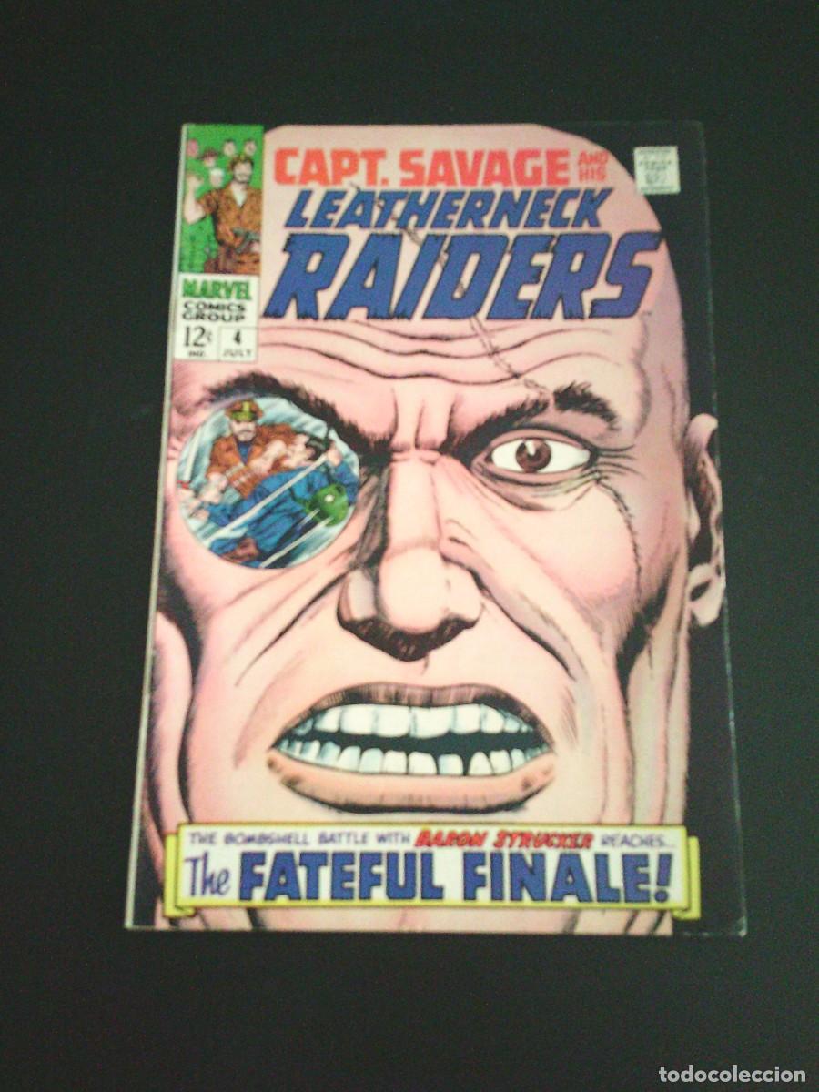 Collection Magazines and Newspapers: CAPT. SAVAGE AND HIS LEATHERNECK RAIDERS - NUMERO 4 - MARVEL COMICS - BUEN ESTADO -COMIC USA -CJ 241