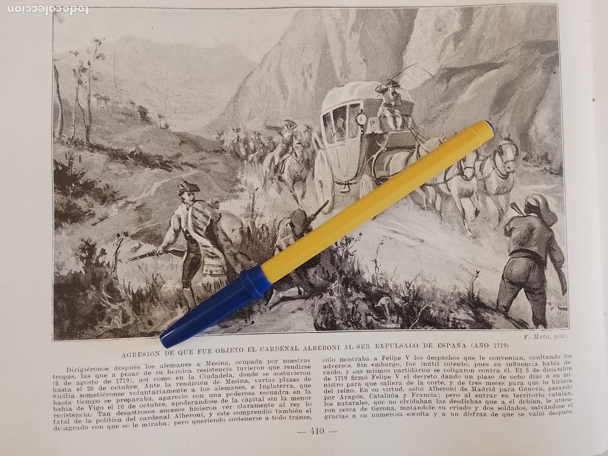 Collezionismo di Riviste e Giornali: hoja libro 1909 - AGRESION DE QUE FU OBJETO EL CARDENAL ALBERONI EXPULSADO DE ESPA&Ntilde;A EN 1719