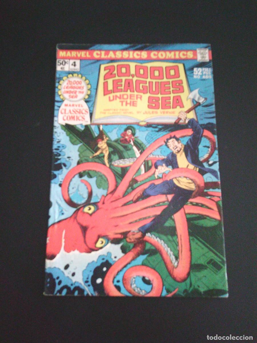 Sammeln von Zeitschriften und Zeitungen: MARVEL CLASSICS COMICS - 20.000 LEAGUES UNDER THE SEA - NUMERO 4 - BUEN ESTADO - COMIC USA - CJ 241