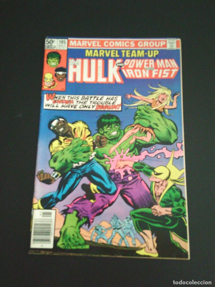 Collectionnisme de Revues et Journaux: MARVEL TEAM-UP - NUMERO 105- MARVEL COMICS GROUP - BUEN ESTADO - COMIC USA ORIGINAL -CJ 241