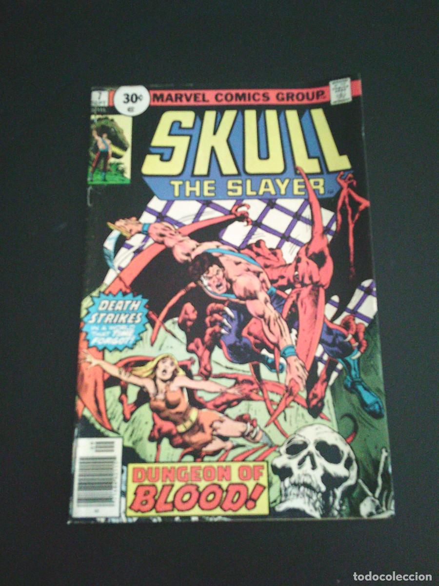 Collectionnisme de Revues et Journaux: SKULL THE SLAYER - NUMERO 7 - MARVEL COMICS GROUP - BUEN ESTADO - COMIC USA ORIGINAL -CJ 241