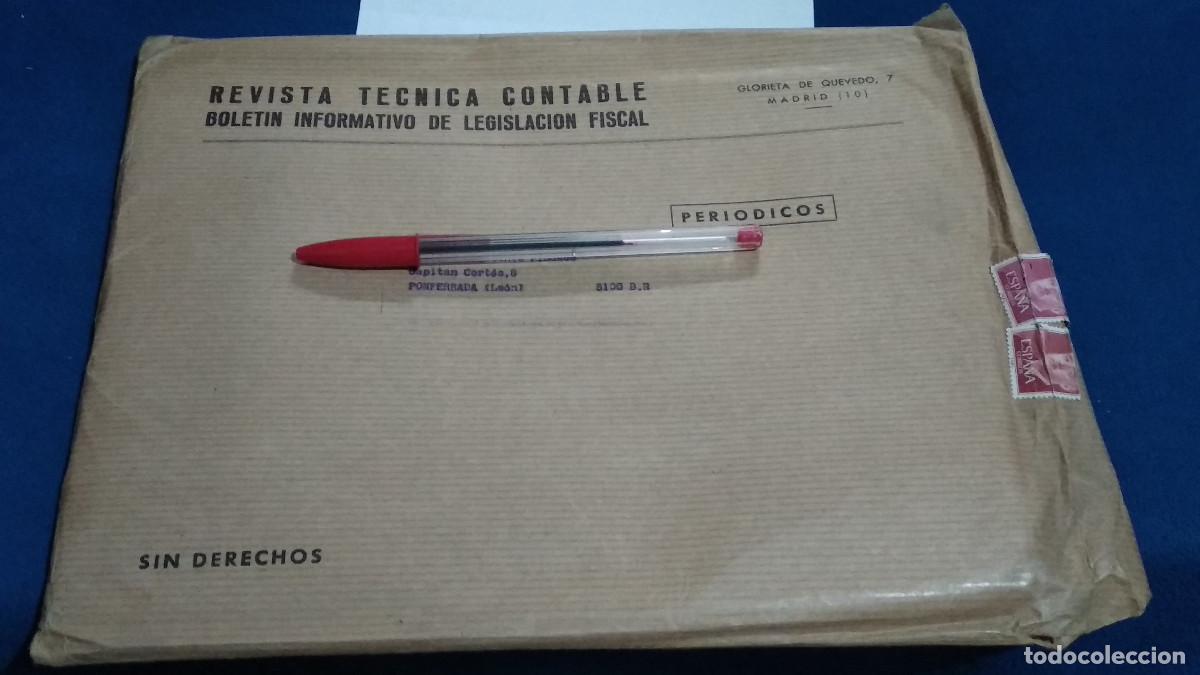 Coleccionismo de Revistas y Peri&oacute;dicos: REVISTA TECNICA CONTABLE + BOLETIN INFORMATIVO DE LEGISLACION FISCAL 1975