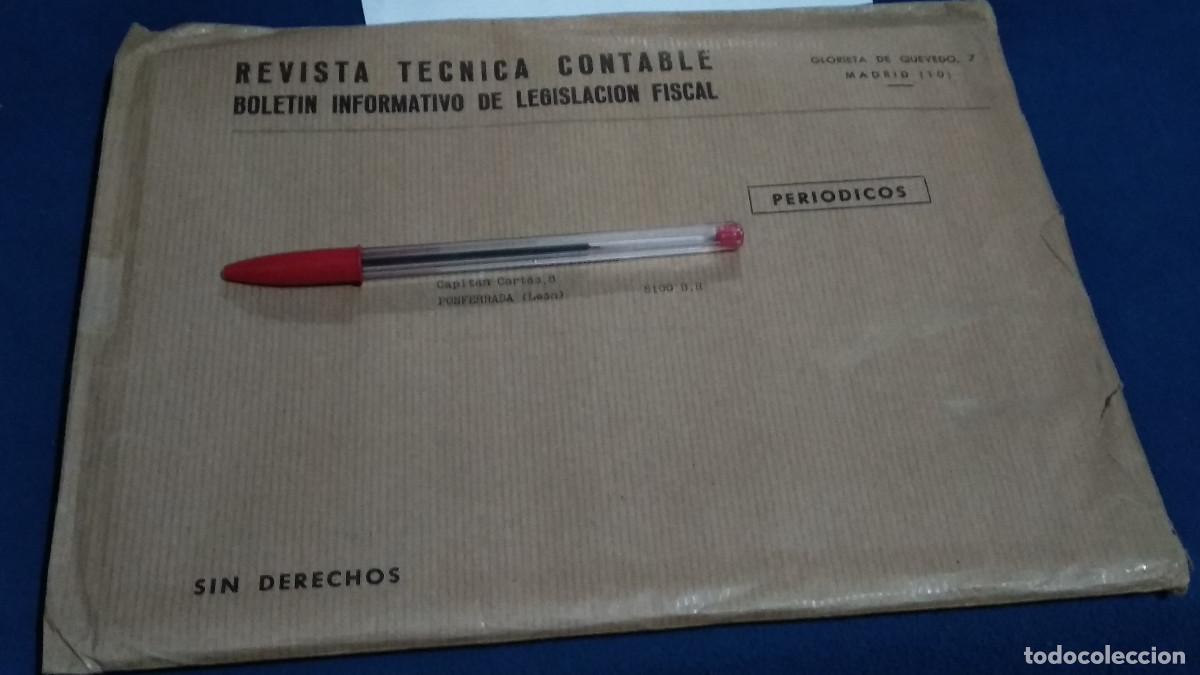 Coleccionismo de Revistas y Peri&oacute;dicos: REVISTA TECNICA CONTABLE + BOLETIN INFORMATIVO DE LEGISLACION FISCAL 1975