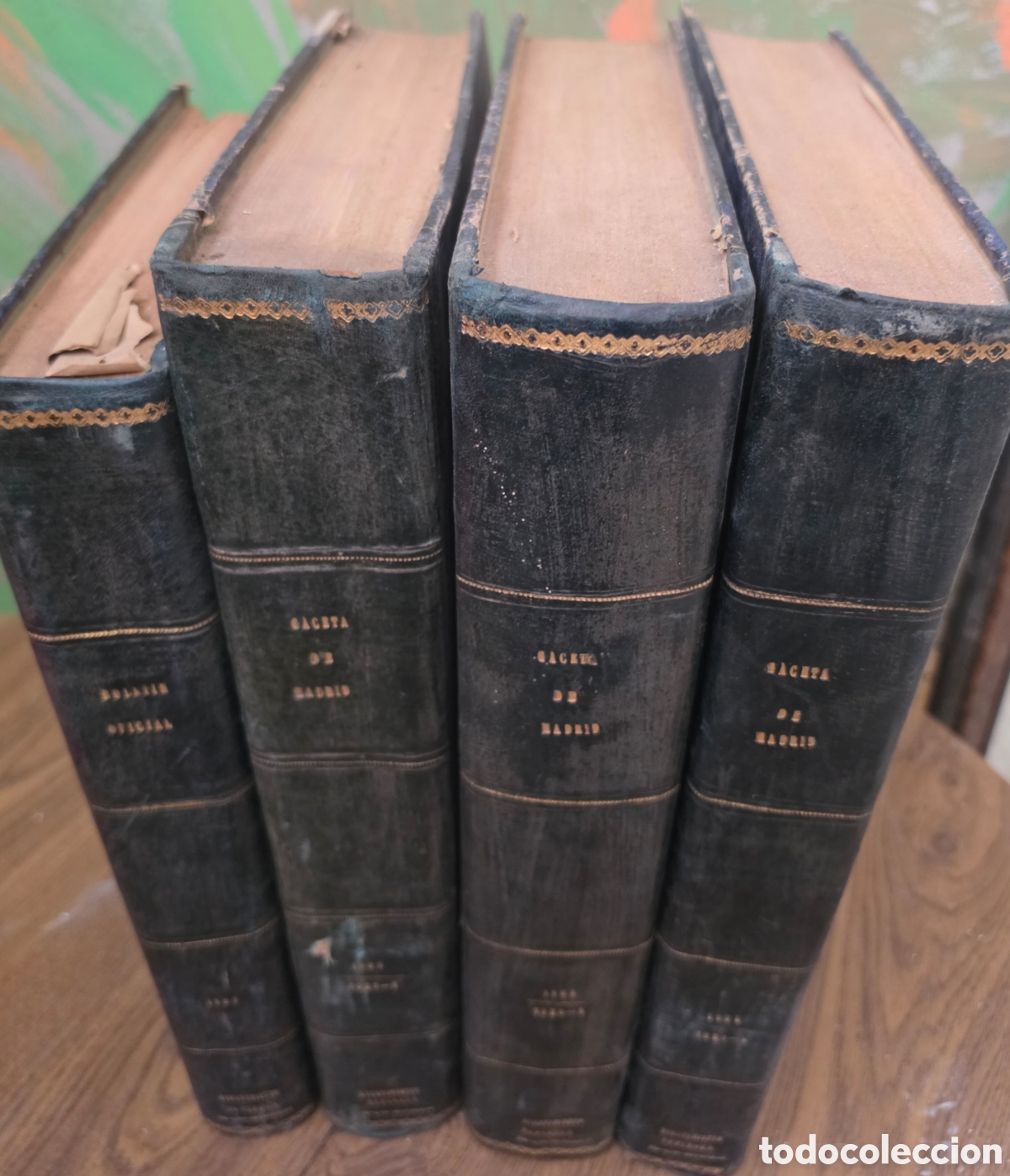 Coleccionismo de Revistas y Peri&oacute;dicos: GACETA DE MADRID. A&Ntilde;O 1904. A&Ntilde;O COMPLETO. 4 TOMOS.