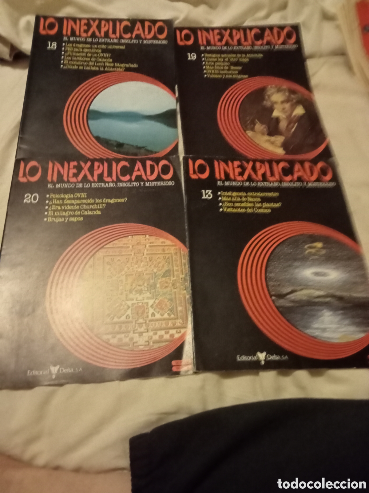 Coleccionismo de Revistas y Peri&oacute;dicos: Lo inexplicado. 4 revistas