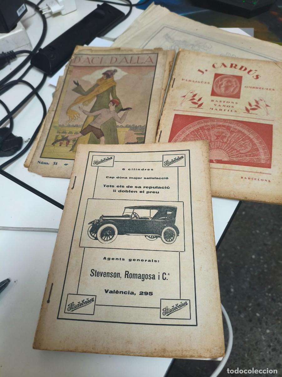 Coleccionismo de Revistas y Peri&oacute;dicos: 3 revistes D'ac&iacute; d'all&agrave; 1922 Febrer Mar&ccedil; i abril 1923.