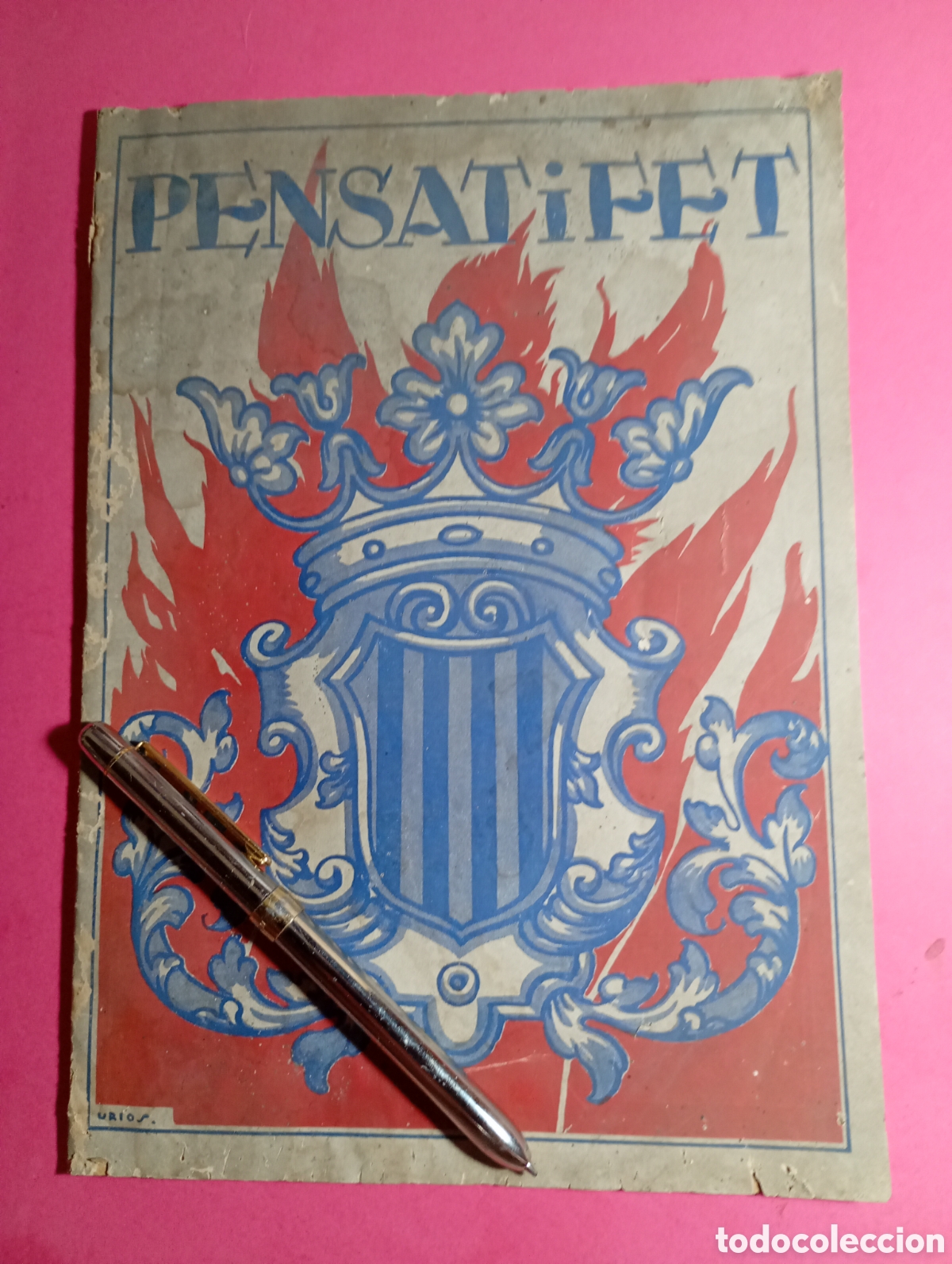 Collection Magazines and Newspapers: VAL&Egrave;NCIA FALLES FALLAS ''PENSAT I FET'' N&Uacute;M 49 BIS, MAR&Ccedil; 1961 DIBUJOS PEQUE&Ntilde;AS REPRODUCCION FALLAS