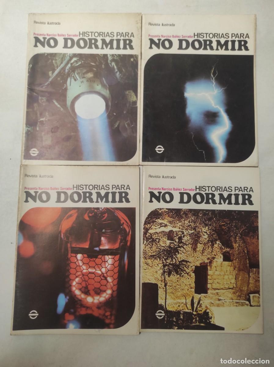 Coleccionismo de Revistas y Peri&oacute;dicos: HISTORIAS PARA NO DORMIR 1972 , n&ordm; 2 3 4 5 ,