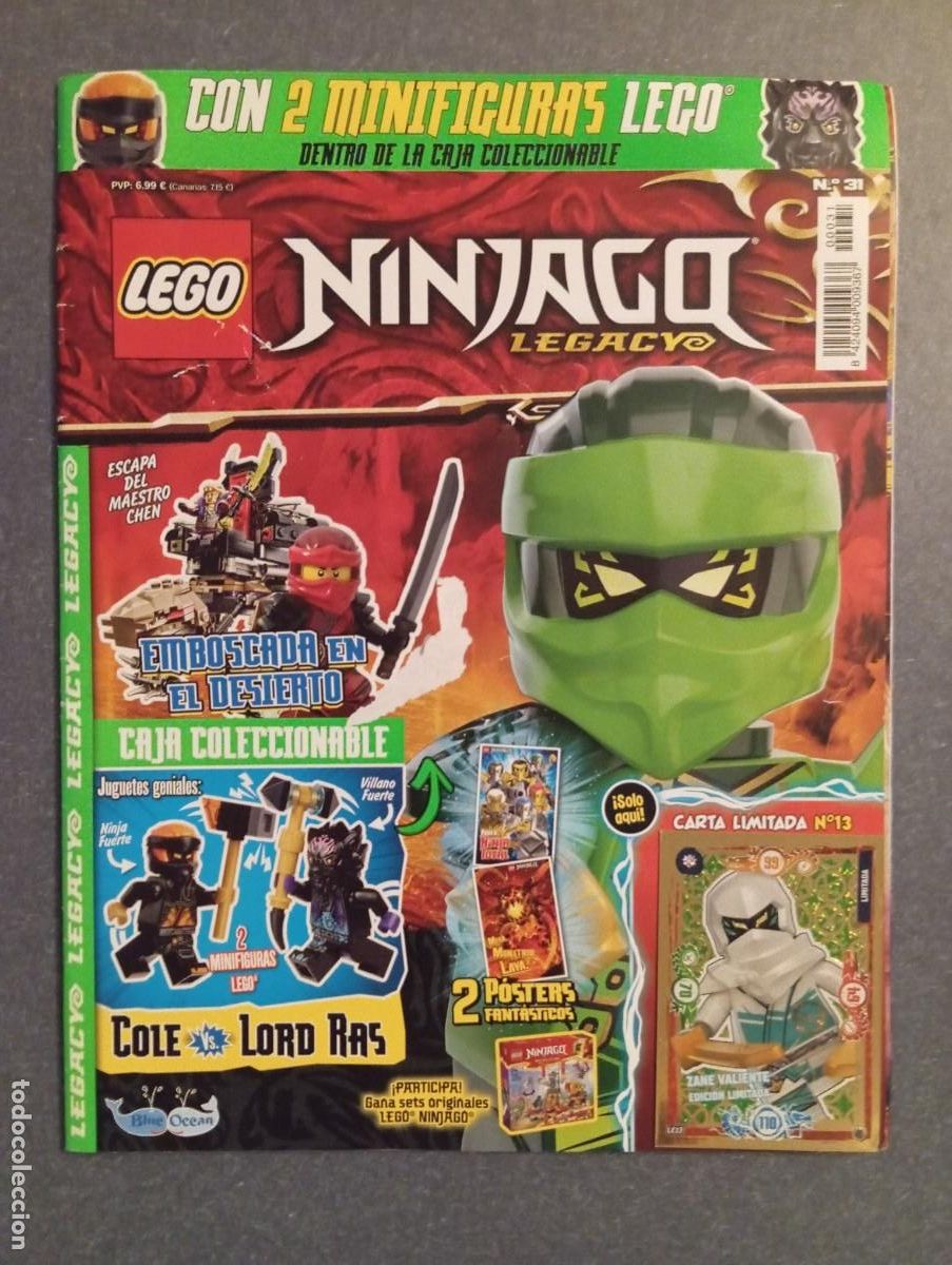 Coleccionismo de Revistas y Peri&oacute;dicos: 1 RRVISTA LEGO DE ** N&Ntilde;INJAGO **. N. 31 CON CARTA M. 13 A&Ntilde;O 2024