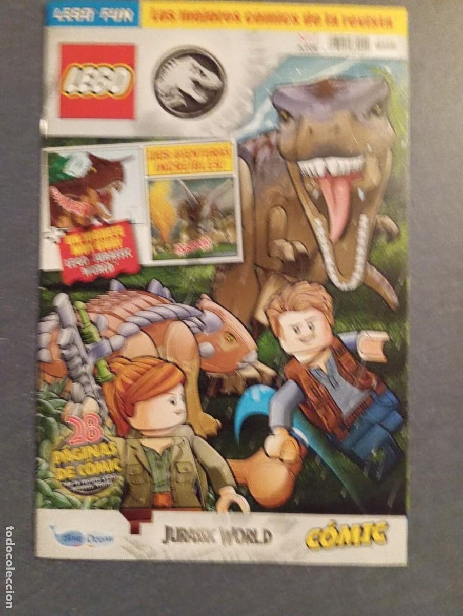 Coleccionismo de Revistas y Peri&oacute;dicos: 1 RRVISTA COMOC LEGO DE ** JURASSIC WORLD. **. N. 1 . A&Ntilde;O 2023