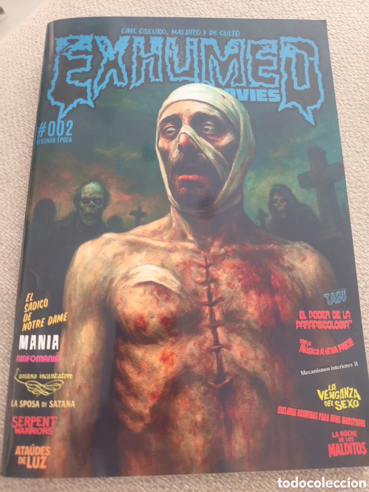 Collectionnisme de Revues et Journaux: FANZINE EXHUMED MOVIES #02