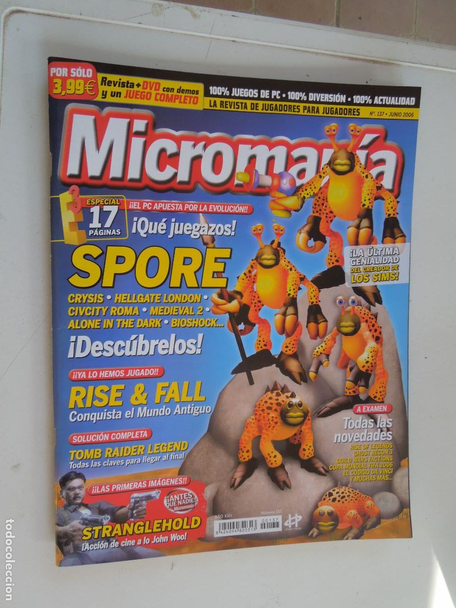 Coleccionismo de Revistas y Peri&oacute;dicos: MICROMANIA REVISTA N&ordm; 137- III EPOCA-JUNIO 2006- SPRE- RISE&FALL