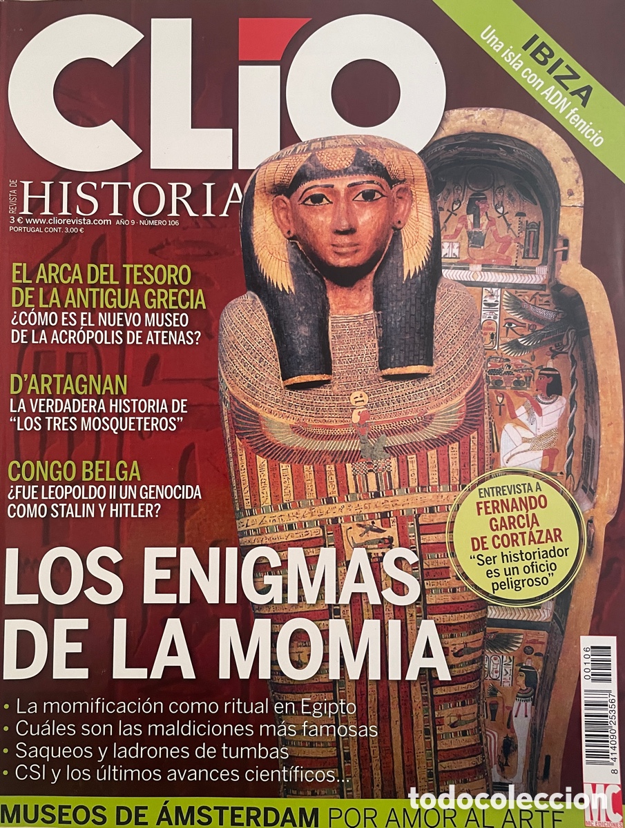 Coleccionismo de Revistas y Peri&oacute;dicos: CL&Iacute;O Historia. N&uacute;m. 106. Agosto 2010.