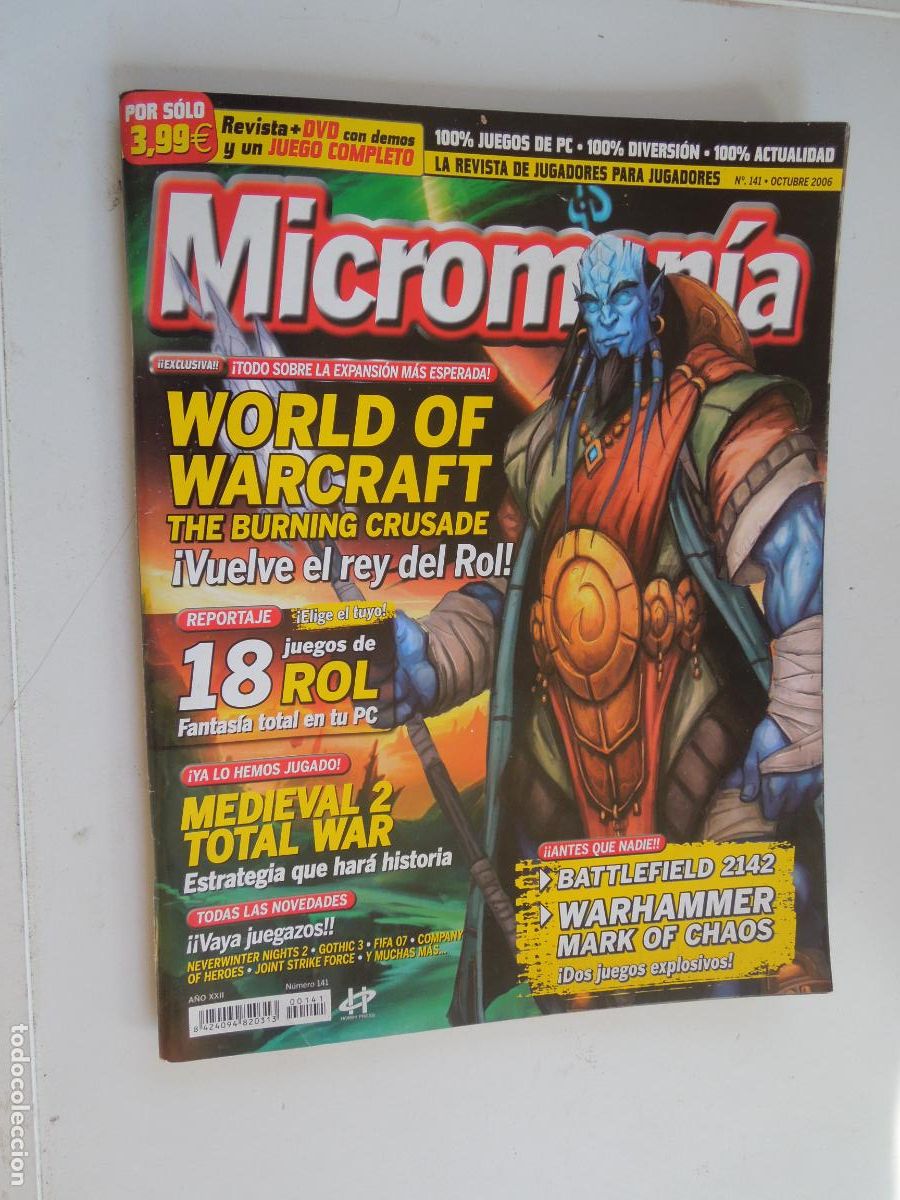 Coleccionismo de Revistas y Peri&oacute;dicos: MICROMANIA REVISTA N&ordm; 141- III EPOCA-OCTUBRE 2006-
