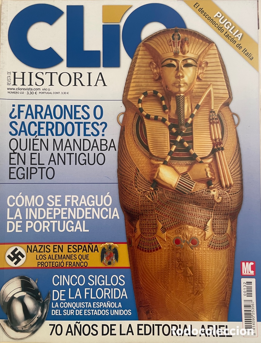 Coleccionismo de Revistas y Peri&oacute;dicos: CL&Iacute;O Historia. N&uacute;m. 132. Octubre 2012.