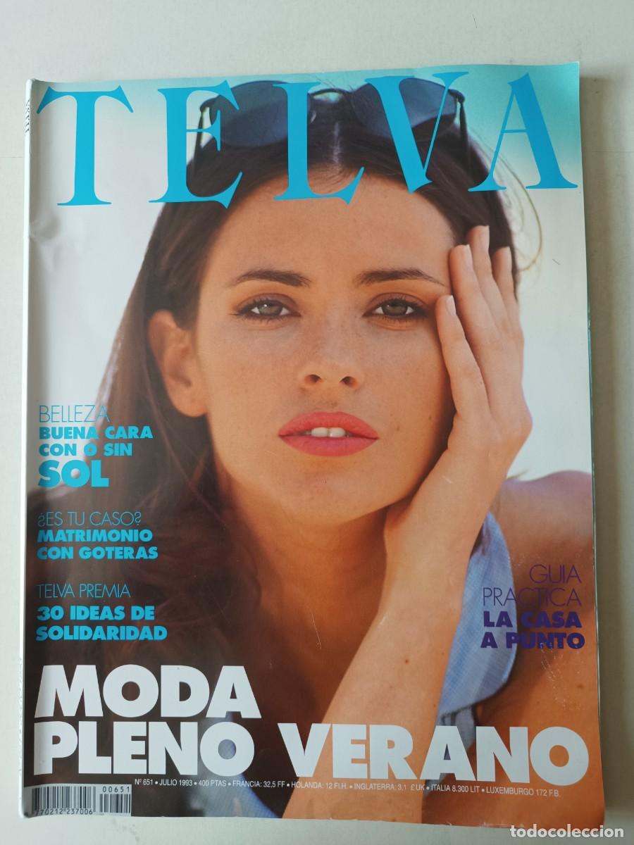 Collezionismo di Riviste e Giornali: Revista TELVA 651 Gloria Estefan Issey Miyake Ana Marzoa Palomo Linares Ouka Leele MODA &Aacute;gatha Ruiz