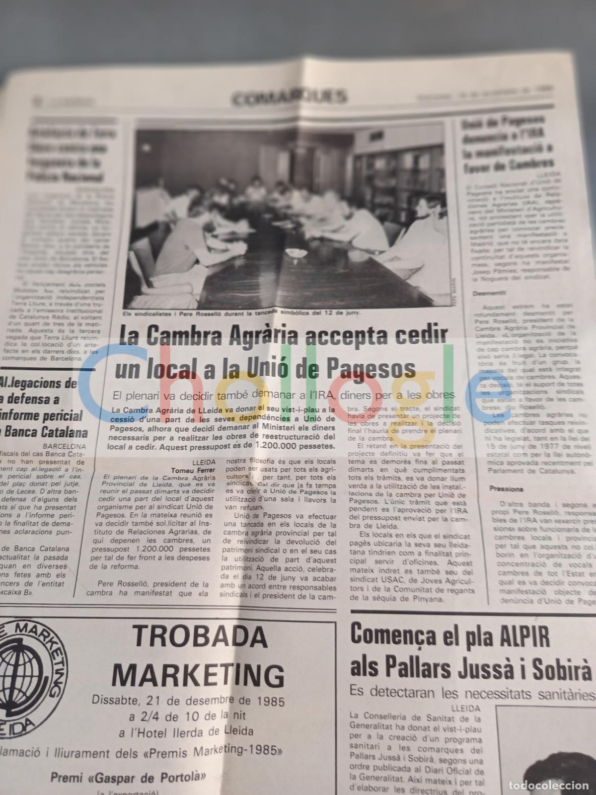 Coleccionismo de Revistas y Peri&oacute;dicos: Club Marketing de Lleida - Cambra Agraria