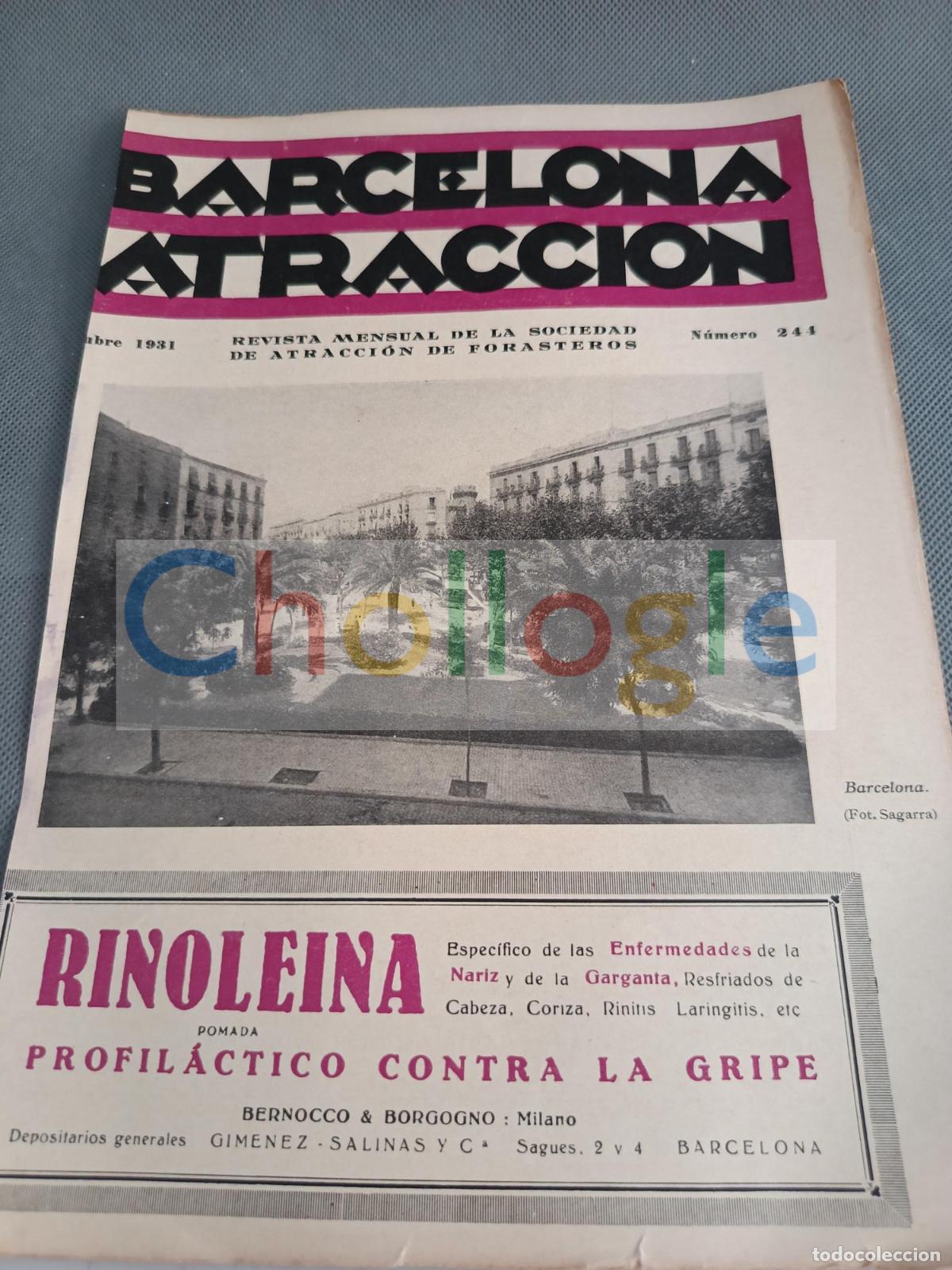 Coleccionismo de Revistas y Peri&oacute;dicos: Banco de catalu&ntilde;a Fonton Novedades Rinoleina