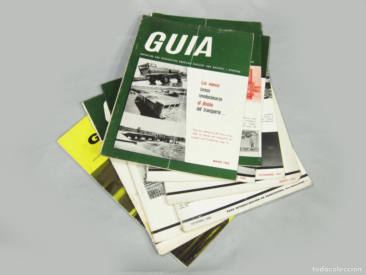Collection Magazines and Newspapers: LOTE 8 DE REVISTAS GUIA. REPORTING AND AMERICAN INDUSTRY AND BUSINES. 1955 1956 Y 1957