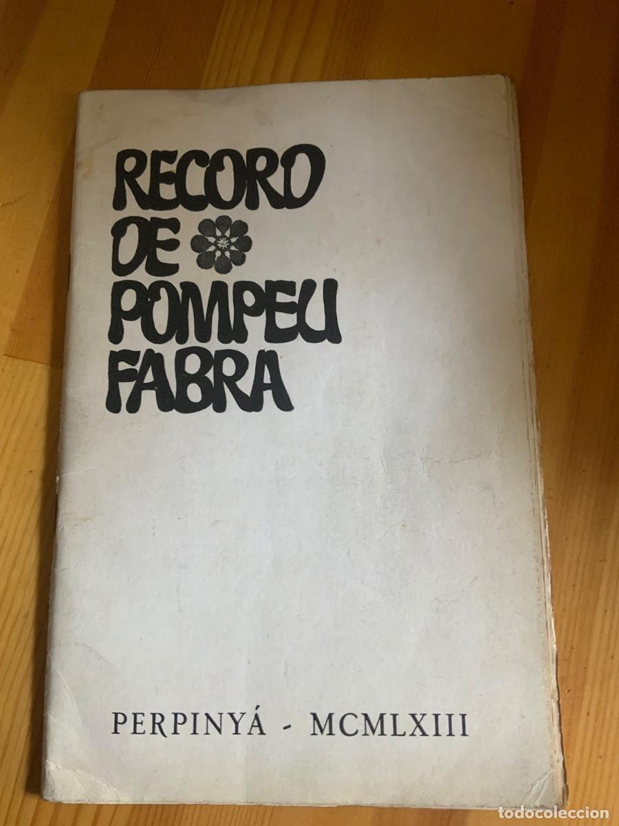 Coleccionismo de Revistas y Peri&oacute;dicos: R&eacute;cord de Pompeu Fabra
