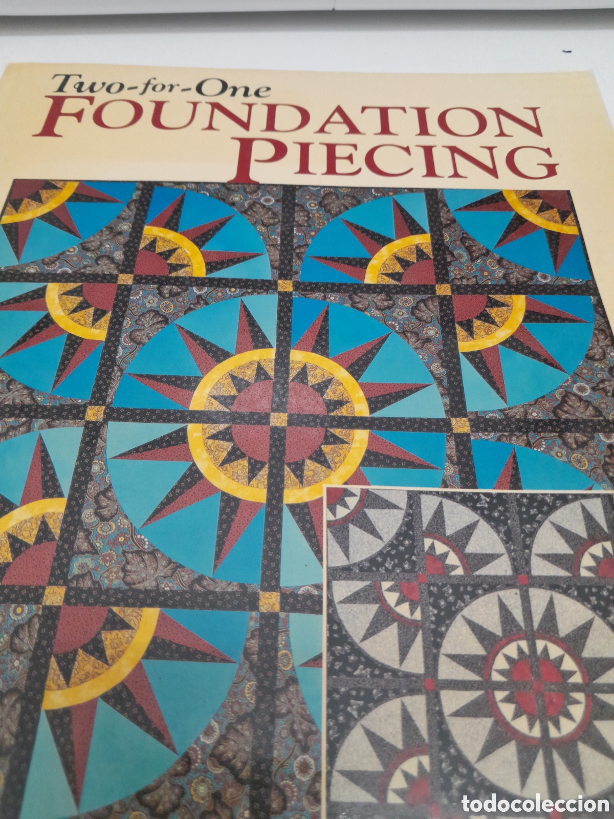 Coleccionismo de Revistas y Peri&oacute;dicos: Two-for-One Foundation Piecing
