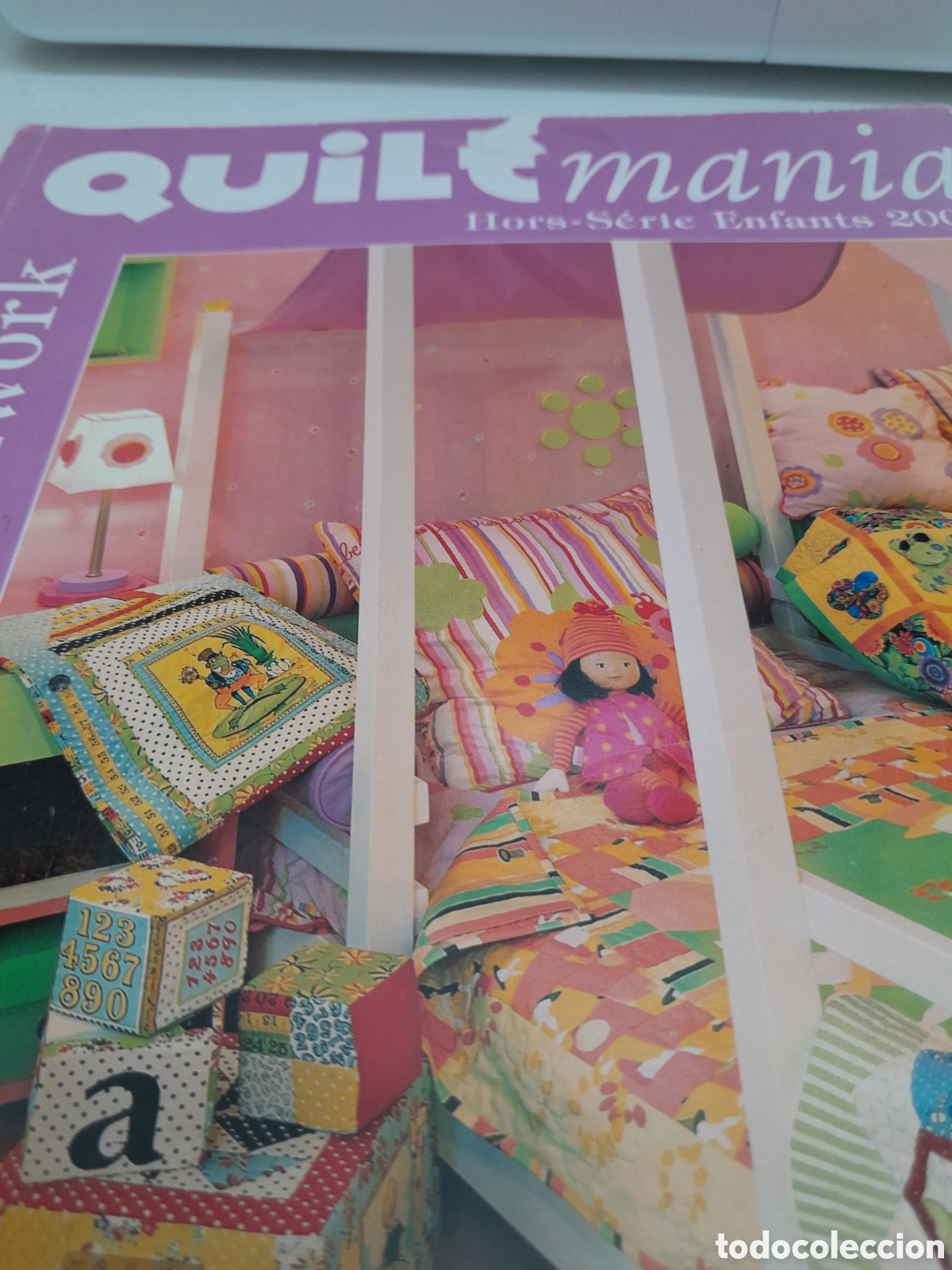 Coleccionismo de Revistas y Peri&oacute;dicos: Quilt Mania revista de patchwork trabajos infantiles