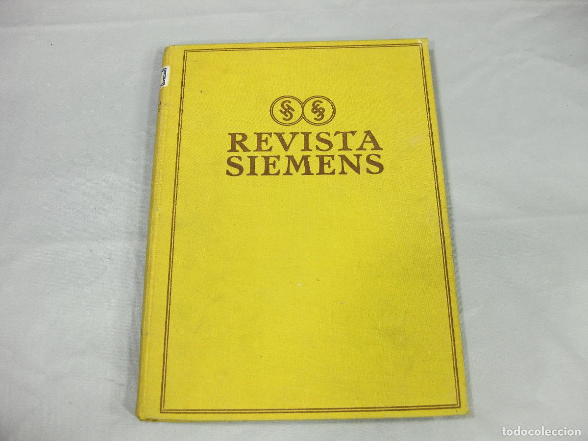 Coleccionismo de Revistas y Peri&oacute;dicos: REVISTA SIEMENS DE 1930. SIEMENS & HALSKE. SIEMENS-SCHUCKERT. A&Ntilde;O IX COMPLETO EN ESPA&Ntilde;OL
