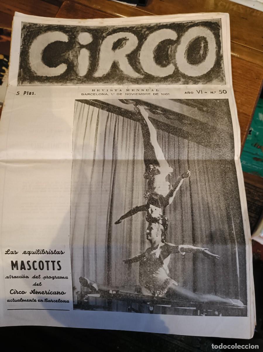 Collection Magazines and Newspapers: CIRCO - REVISTA MENSUAL - A&Ntilde;O 1962 - NUMERO 50