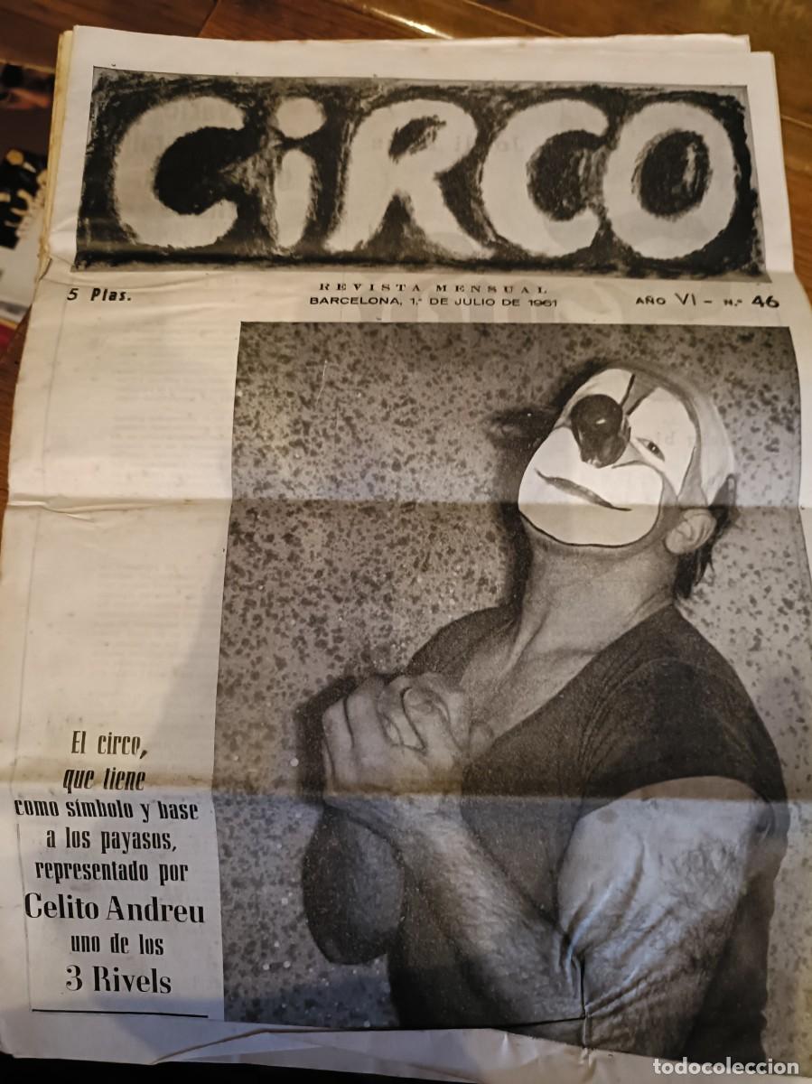 Collection Magazines and Newspapers: CIRCO - REVISTA MENSUAL - A&Ntilde;O 1962 - NUMERO 46