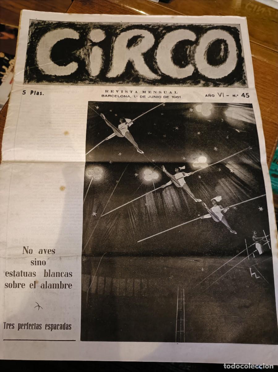 Collection Magazines and Newspapers: CIRCO - REVISTA MENSUAL - A&Ntilde;O 1962 - NUMERO 45