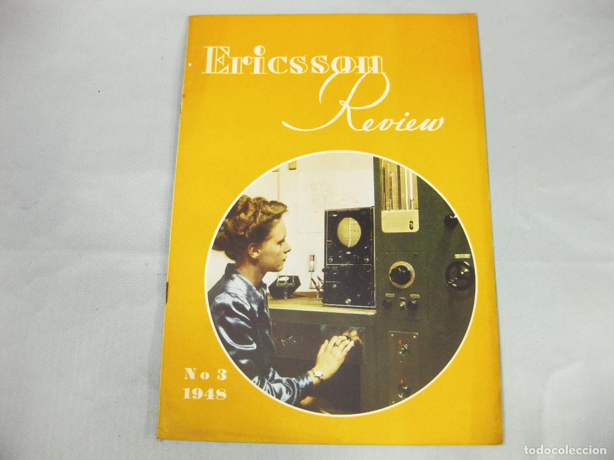 Coleccionismo de Revistas y Peri&oacute;dicos: REVISTA ERICSSON REVIEW N&ordm; 3 DE 1948. EN ESPA&Ntilde;OL. TECNOLOG&Iacute;A. TRANSMISIONES