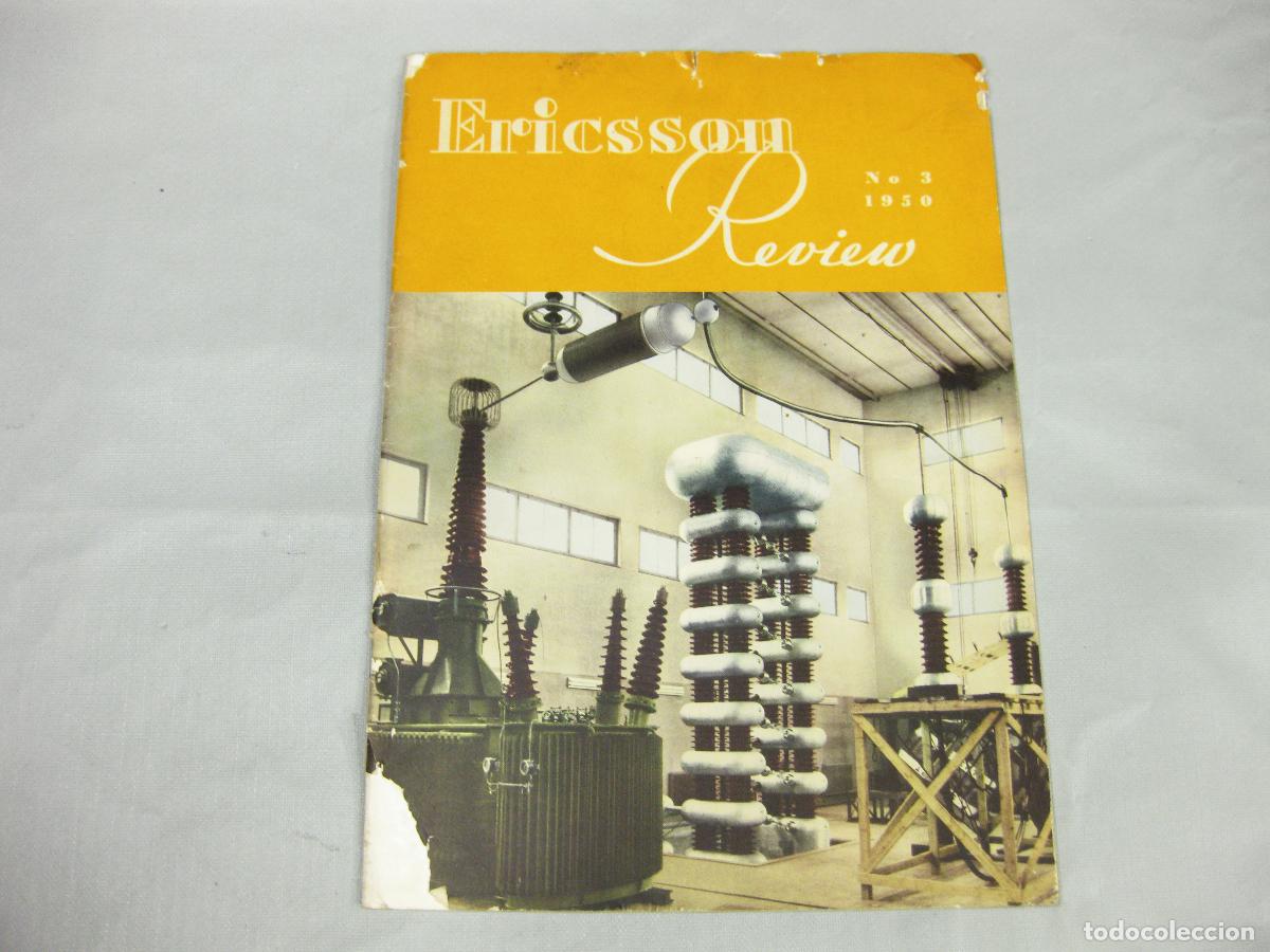 Coleccionismo de Revistas y Peri&oacute;dicos: REVISTA ERICSSON REVIEW N&ordm; 3 DE 1950. EN ESPA&Ntilde;OL. TECNOLOG&Iacute;A. TRANSMISIONES. VER &Iacute;NDICE