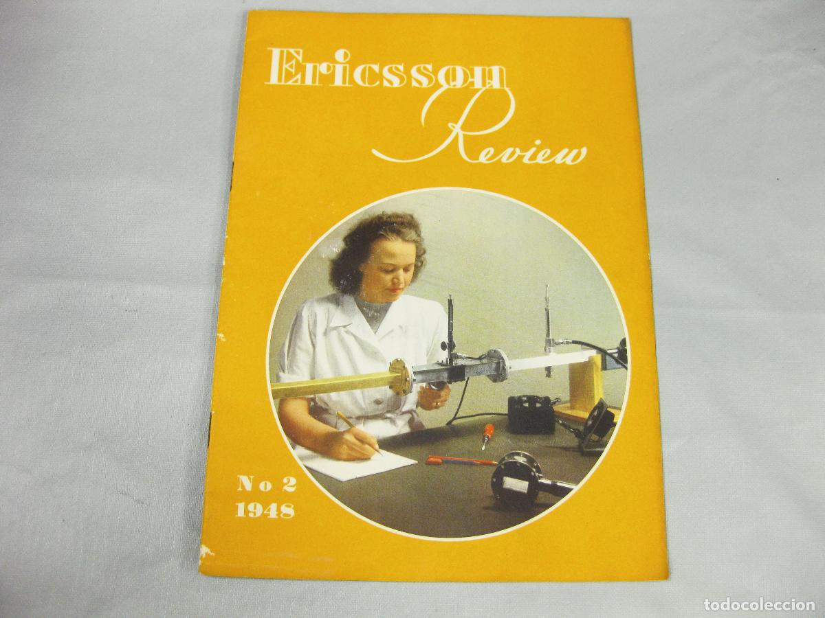 Coleccionismo de Revistas y Peri&oacute;dicos: REVISTA ERICSSON REVIEW N&ordm; 2 DE 1948. EN ESPA&Ntilde;OL. TECNOLOG&Iacute;A. TRANSMISIONES. VER &Iacute;NDICE