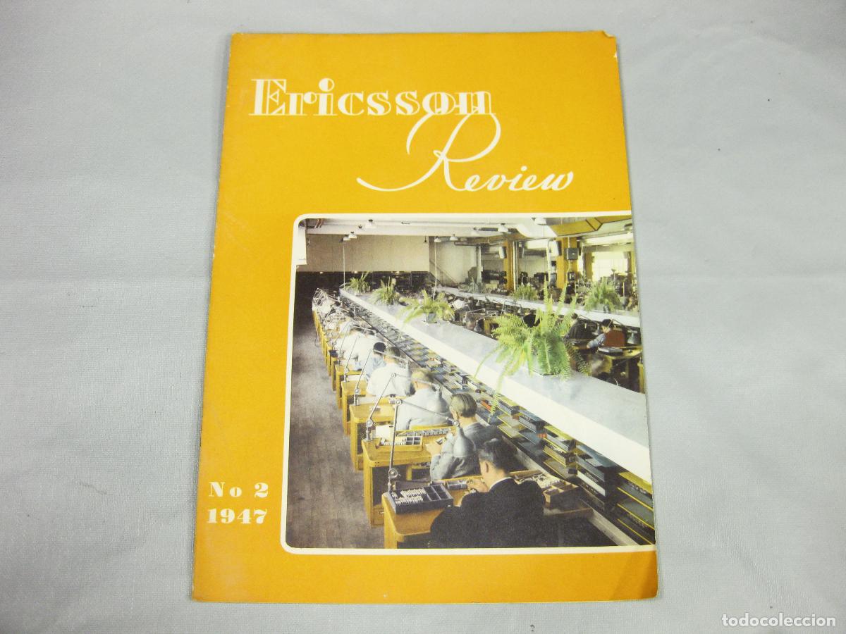 Coleccionismo de Revistas y Peri&oacute;dicos: REVISTA ERICSSON REVIEW N&ordm; 2 DE 1947. EN ESPA&Ntilde;OL. TECNOLOG&Iacute;A. TRANSMISIONES. VER &Iacute;NDICE