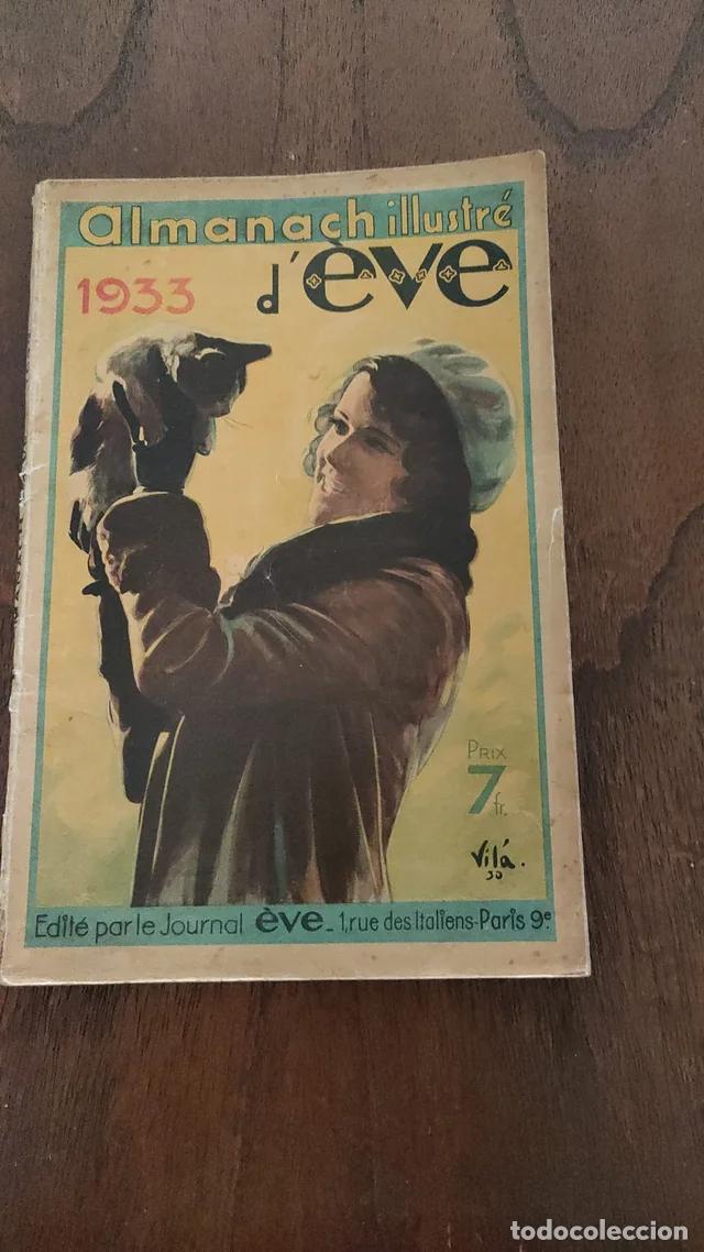 Coleccionismo de Revistas y Peri&oacute;dicos: Almanach illustr&eacute; d'Eve. 1933